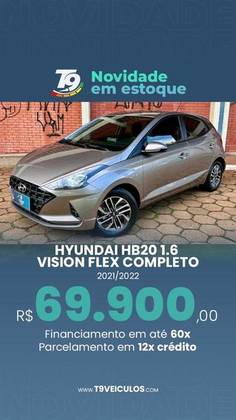 HYUNDAI HB20 1.0 12V FLEX VISION MANUAL HYUNDAI HB20 1.0 12V FLEX VISION MANUAL